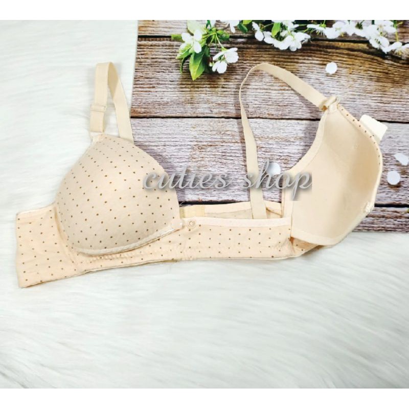 NURSING BRA - busa tipis - tanpa kawat - sz 38-42