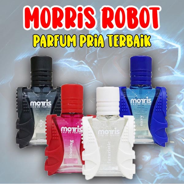 [60ML] Parfum Pria Morris Robot 60ML 60 ml | Morris Eau De Parfum | Futuristik | Navy | Vip | Touring_Cerianti