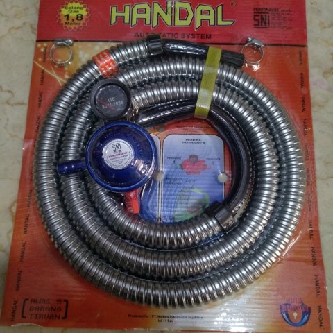 selang regurator gas handal / regulator kompor gas