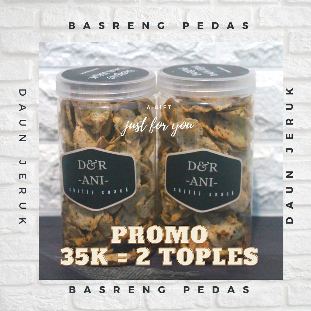 

BASRENG PEDAS DAUN JERUK DRANI SNACK