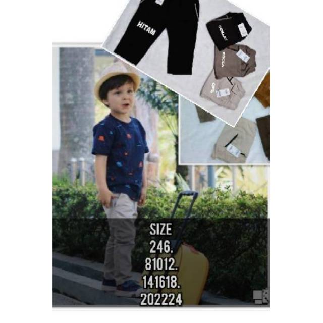 ECER/GROSIR (Size 14 16 18) ! CELANA CHINO CHINOS Anak Estimasi 4 - 7  TAHUN