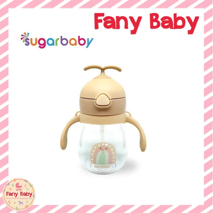 SUGAR BABY TRITTAN SIPPY CUP NATURE SERIES 9M+270ML [ TOTAL VOL:320ML ]