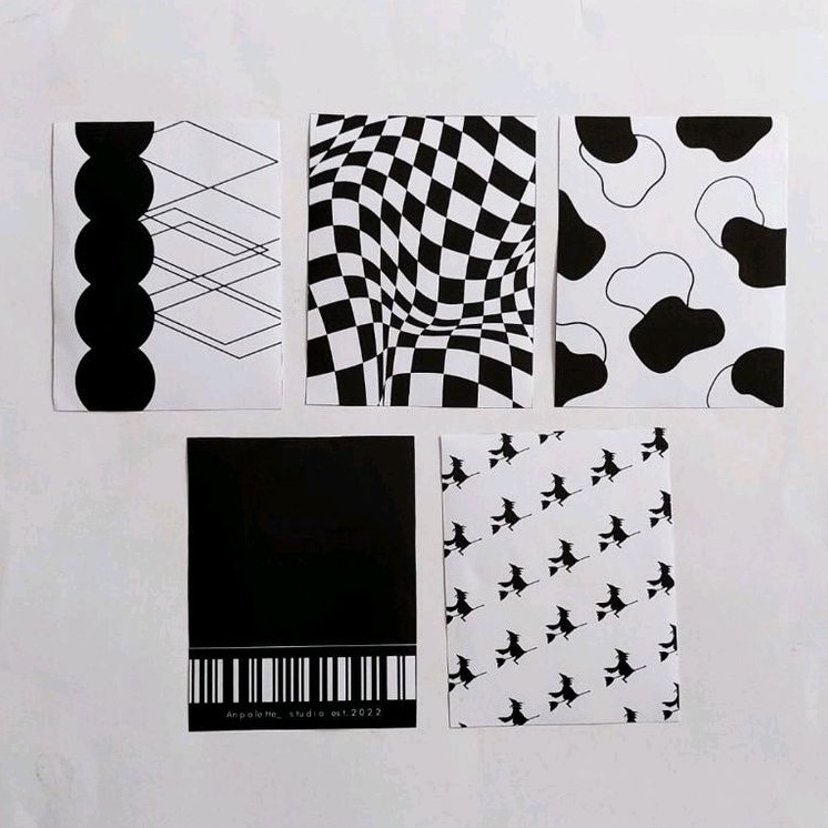 

deco paper black and white | scrapbook