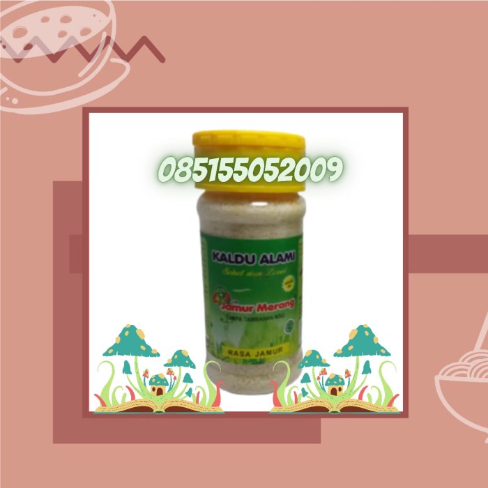 

PROMO Kaldu Jamur Merang Kemasan Botol isi 100 gr 1 dus isi 40 pcs - Rasa Jamur