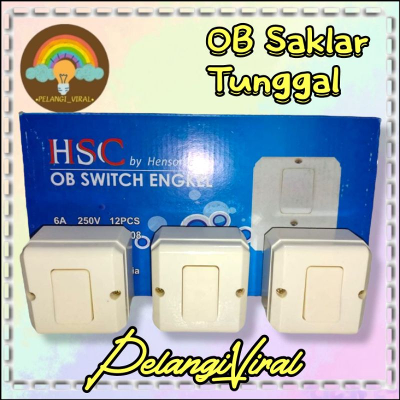 OB Saklar Tunggal / OB Saklar tunggal murah / Saklar / OB Saklar Tunggal