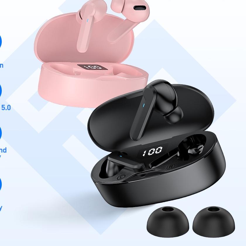 ❀ 【NEW】INBEX TWS Bluetooth Earphones Gaming Wireless Earbuds/Pro 13 Touch control Digital Display ea