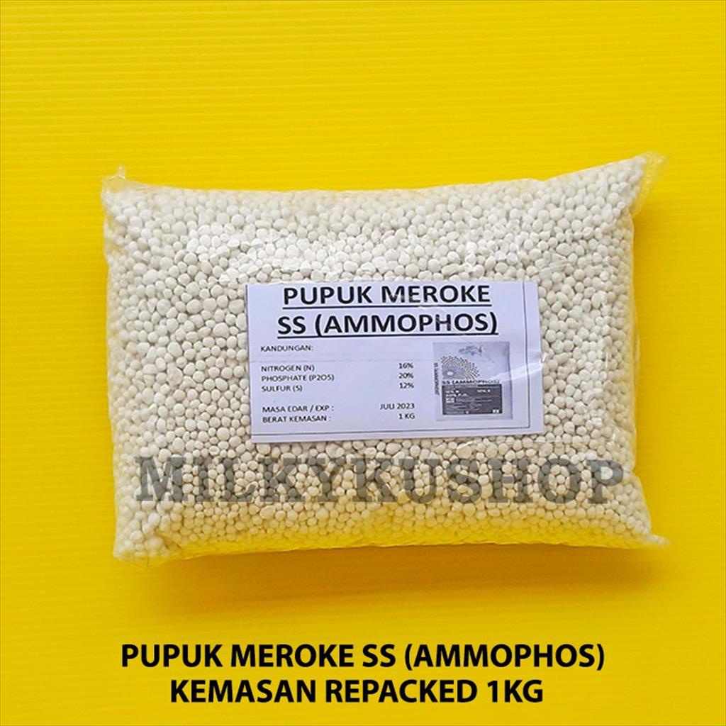 PUPUK MEROKE SS AMMOPHOS 1 KG KEMASAN REPACK AMMONIUM PHOSPHAT