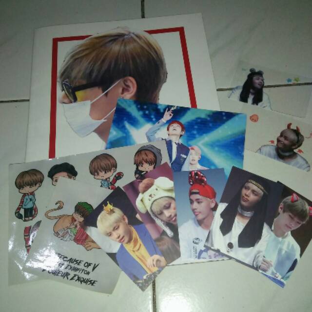 BTS  V photobook fansite (booked)