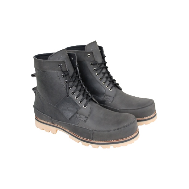 SEPATU PRIA TIMBERLAND PRO HITAM, BOOTS SAFETY, KULIT