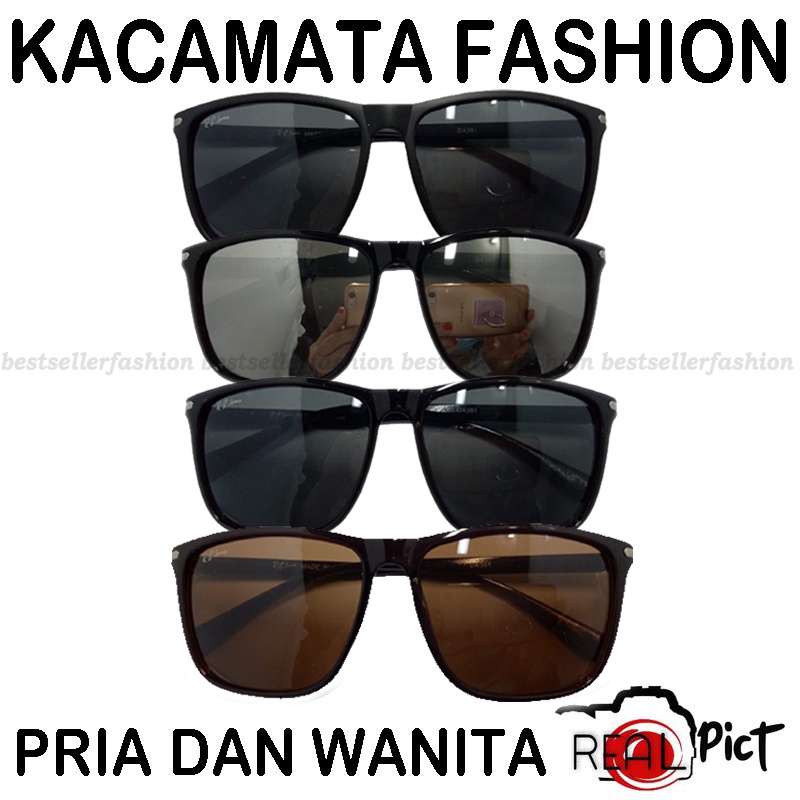 Kacamata Hitam Anti UV Kaca mata Fashion Pria Wanita Kacamata Hitam Anti Silau Sunglasses UV Protection Unisex