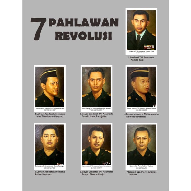 Jual Poster Pahlawan Revolusi G S Shopee Indonesia