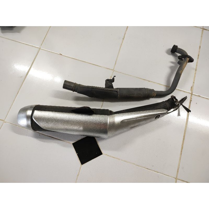 knalpot cbr150r cbr 150 r cbr150 cbk45 repsol original copotan utuh