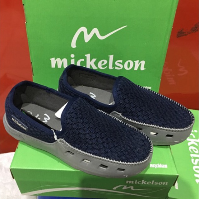 sepatu kasual pria sepatu slip on keren mickleson by ardiles