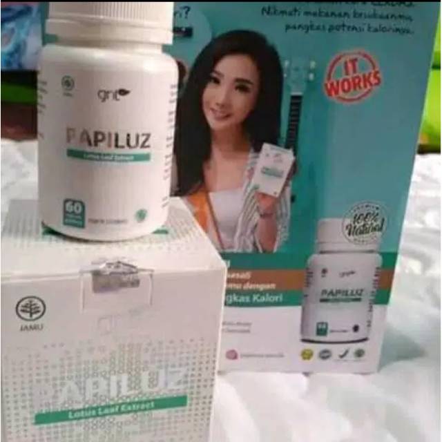 TERBARU - Obat Papiluz - Papiluz Fiber - Papiluz Gnt Obat Pelangsing Badan Alami Original BPOM