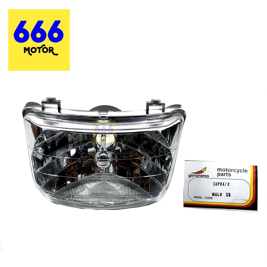 666MOTOR LAMPU DEPAN / REFLEKTOR SUPRA X