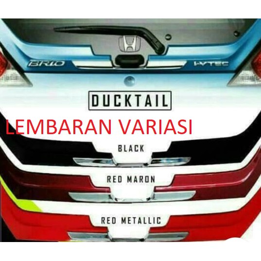 DUCKTAIL HONDA BRIO