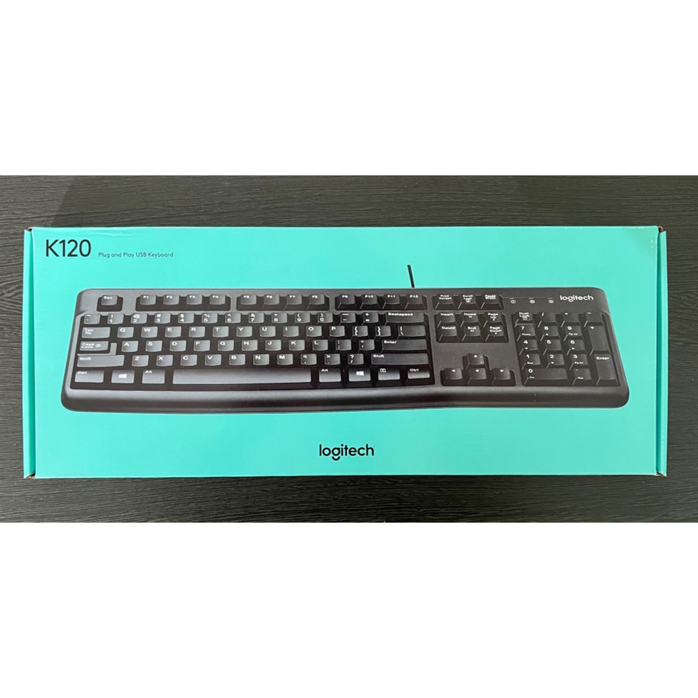 Keyboard Logitech K120 USB Wired Keyboard Original