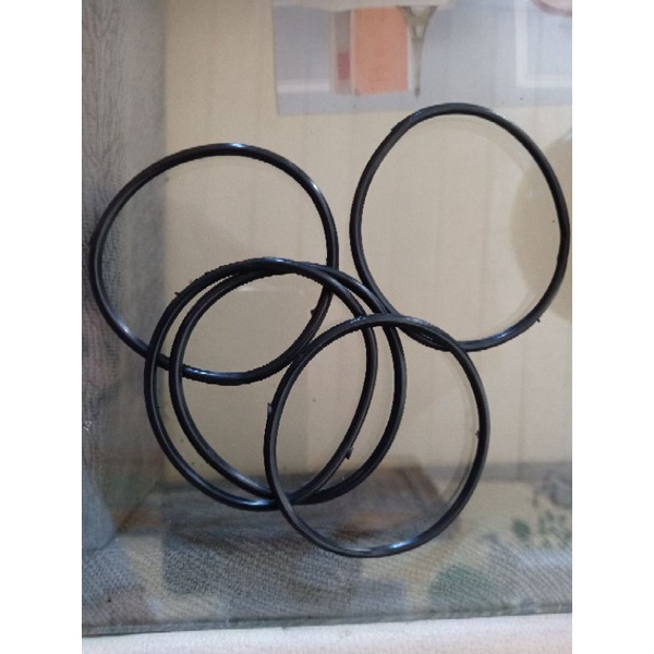 Gelang Hitam Polos Karet