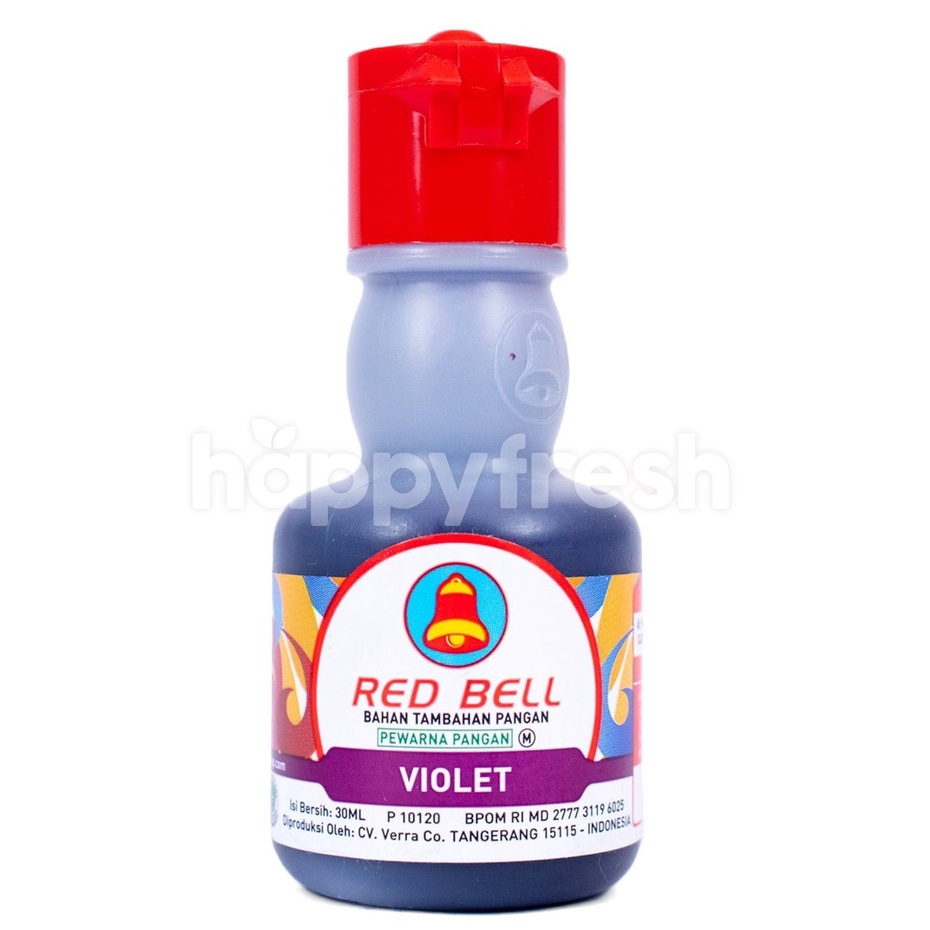 

Red Bell Pewarna Pangan Violet 30ml RedBell Pewarna Makanan