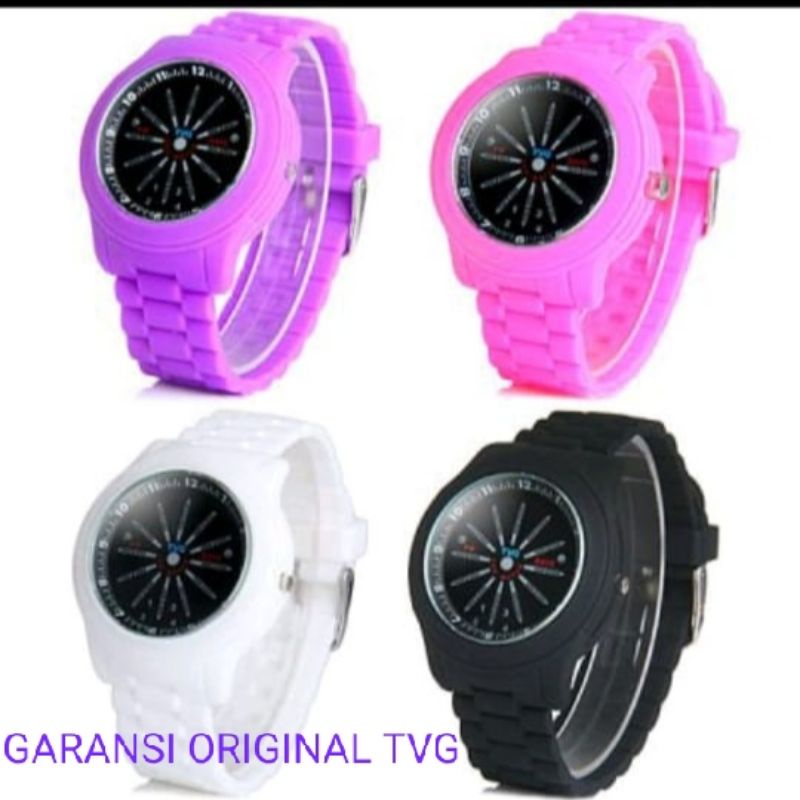 (Garansi 1 Tahun ) Jam tangan  Cewek LED Digital | Jam Tangan Cewek Dewasa TVG original