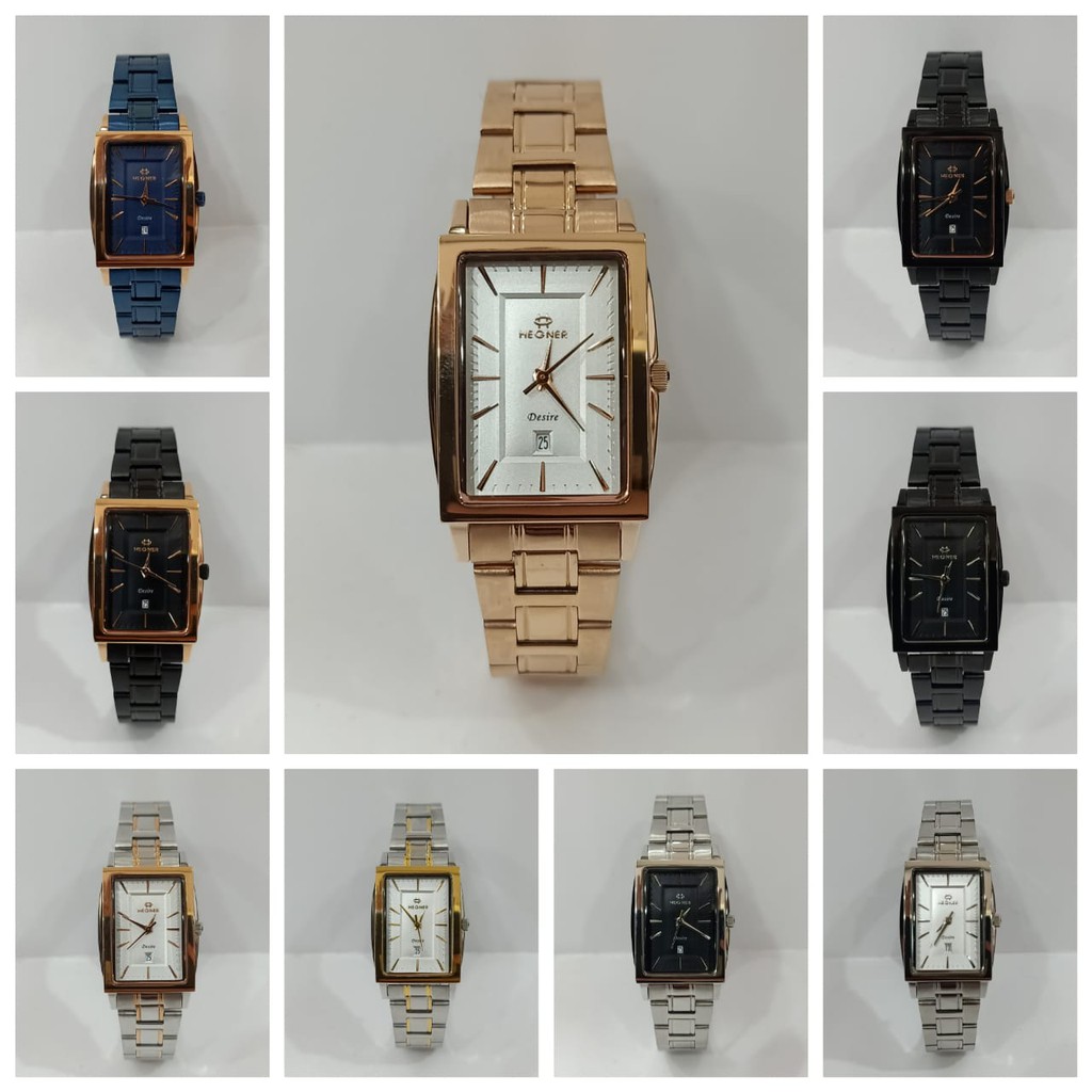 Jam Wanita Hegner H-1664  H1664 Original Garansi Resmi  Free Baterai Cadangan