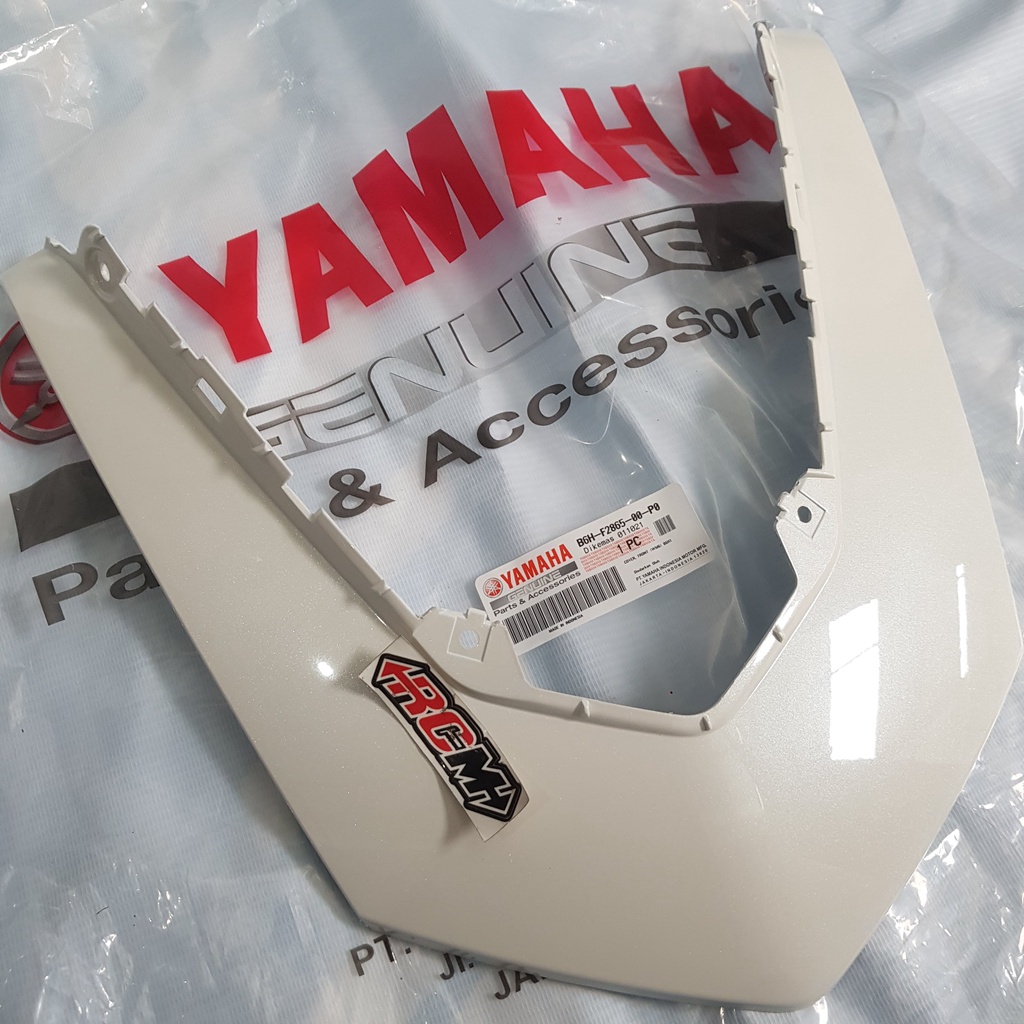 B6H-F2865-00-P0 COVER FRONT WINDSHIELD NMAX 2020 NEW NMAX N-MAX N MAX WARNA PUTIH WHITEORI ORIGINAL YAMAHA YGP ASLI B6H-F2865-00-P0