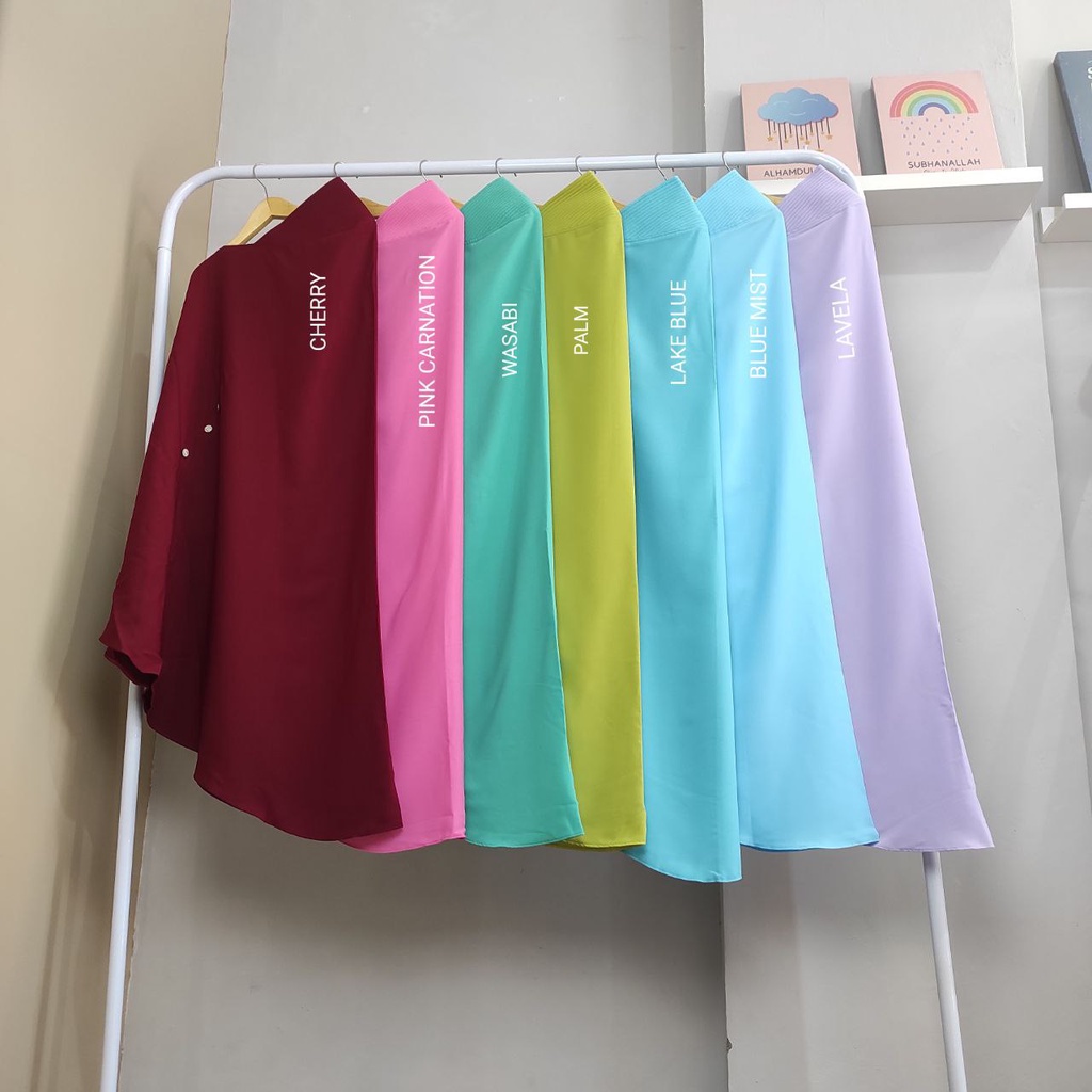 Hijab Anak Syari Helpy Kids Khimar L - Khadijah Indonesia