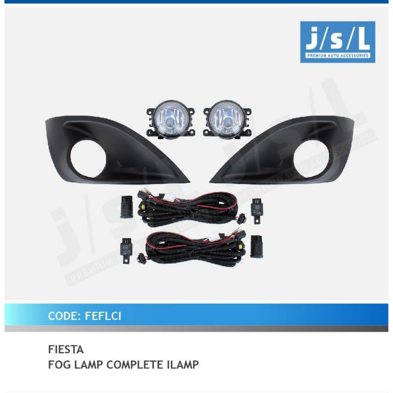 foglamp complete Ilamp Ford Fiesta jsl