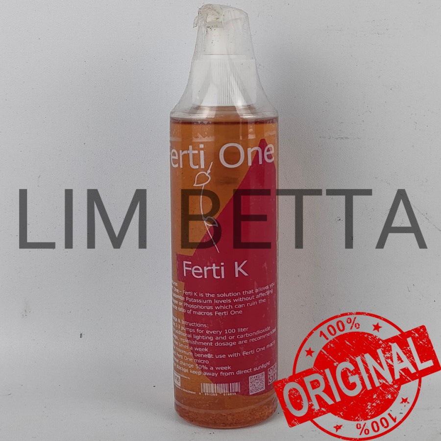 (200 ML - ORANGE) FERTI ONE FERTI K/ PUPUK CAIR AQUARIUM AQUASCAPE