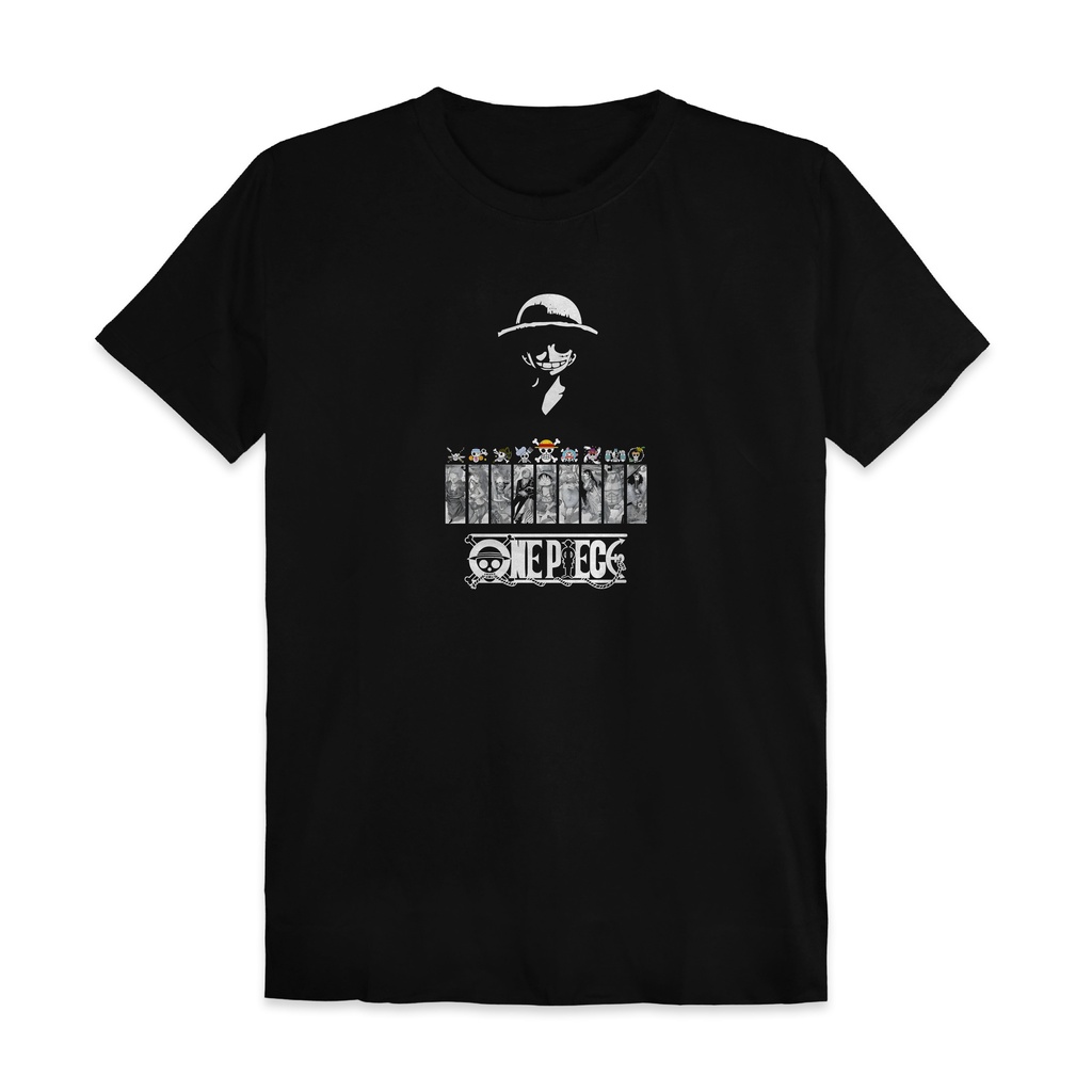 TSHIRT DISTRO ORIGINAL KAOS ONE PIECE BLACK LEGO BEST SELLER KC-02