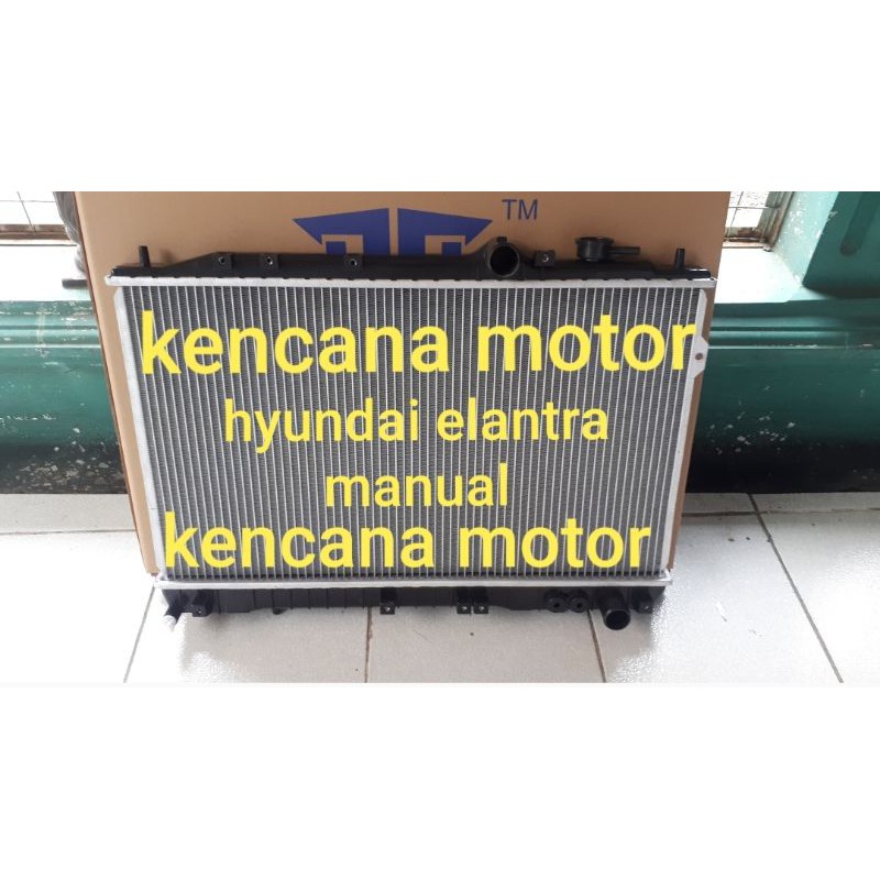 Radiator Hyundai Elantra Manual