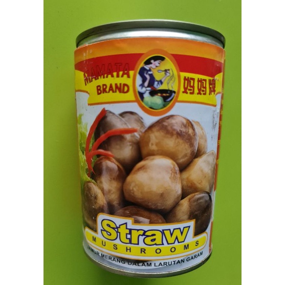 

CHAU KO / CAUKO / JAMUR MERANG / JAMUR KALENG / MAMATA STRAW MUSHROOM / 425GR