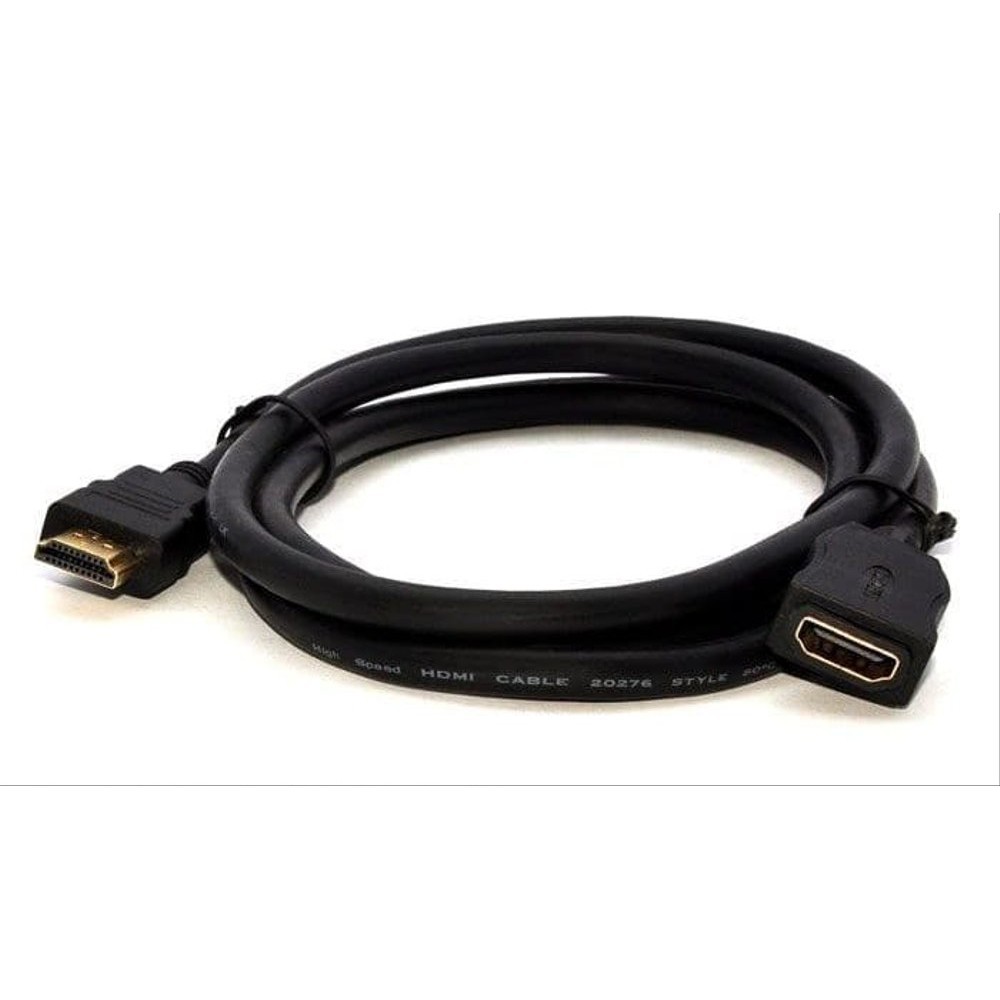 Kabel hdmi extension Male-female 1.2m - perpanjangan Hdtv m-f 1.2 meter cable