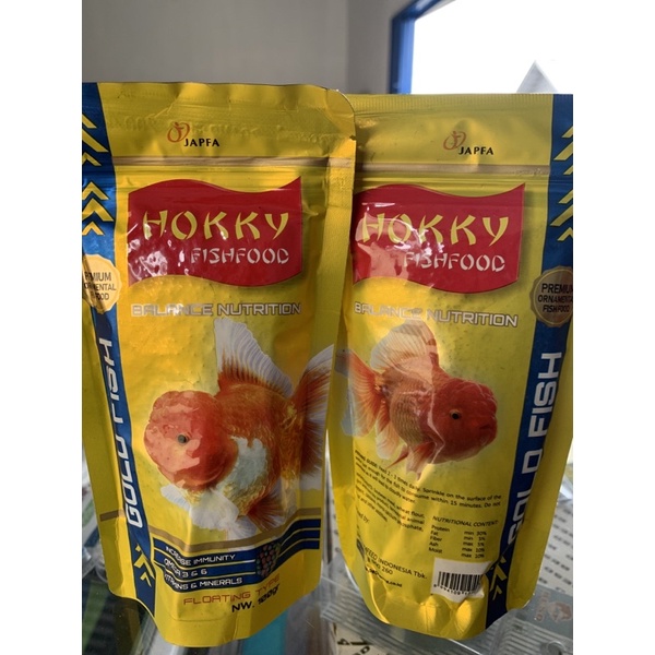 hokky fishfood pelet ikan koki 100 gr