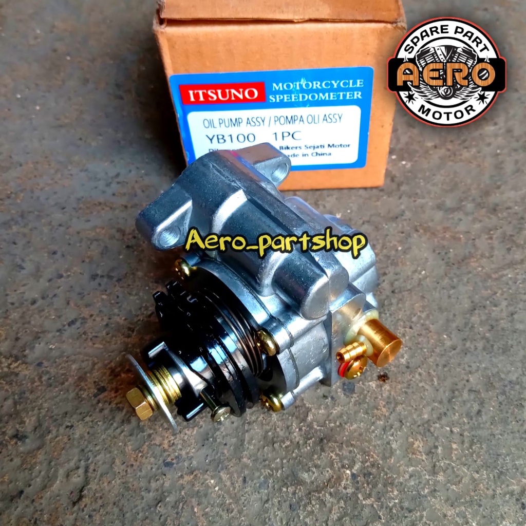 Pompa Oli Oli Pump Assy L2S / L2 S / L2 G / L2G / L2SUPER / L2 SUPER / YB100 / YB 100 / YASI / L2SN 