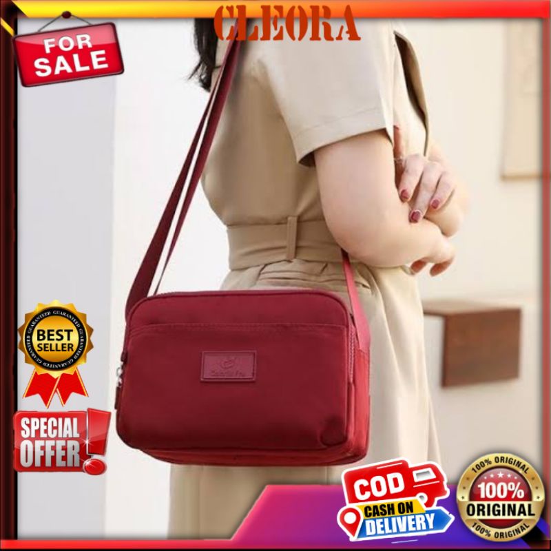 Tas Selempang Wanita COLORFUL FOX Sling Bag Wanita Shoulder Bag Wanita Kekinian Import Ori  Branded 