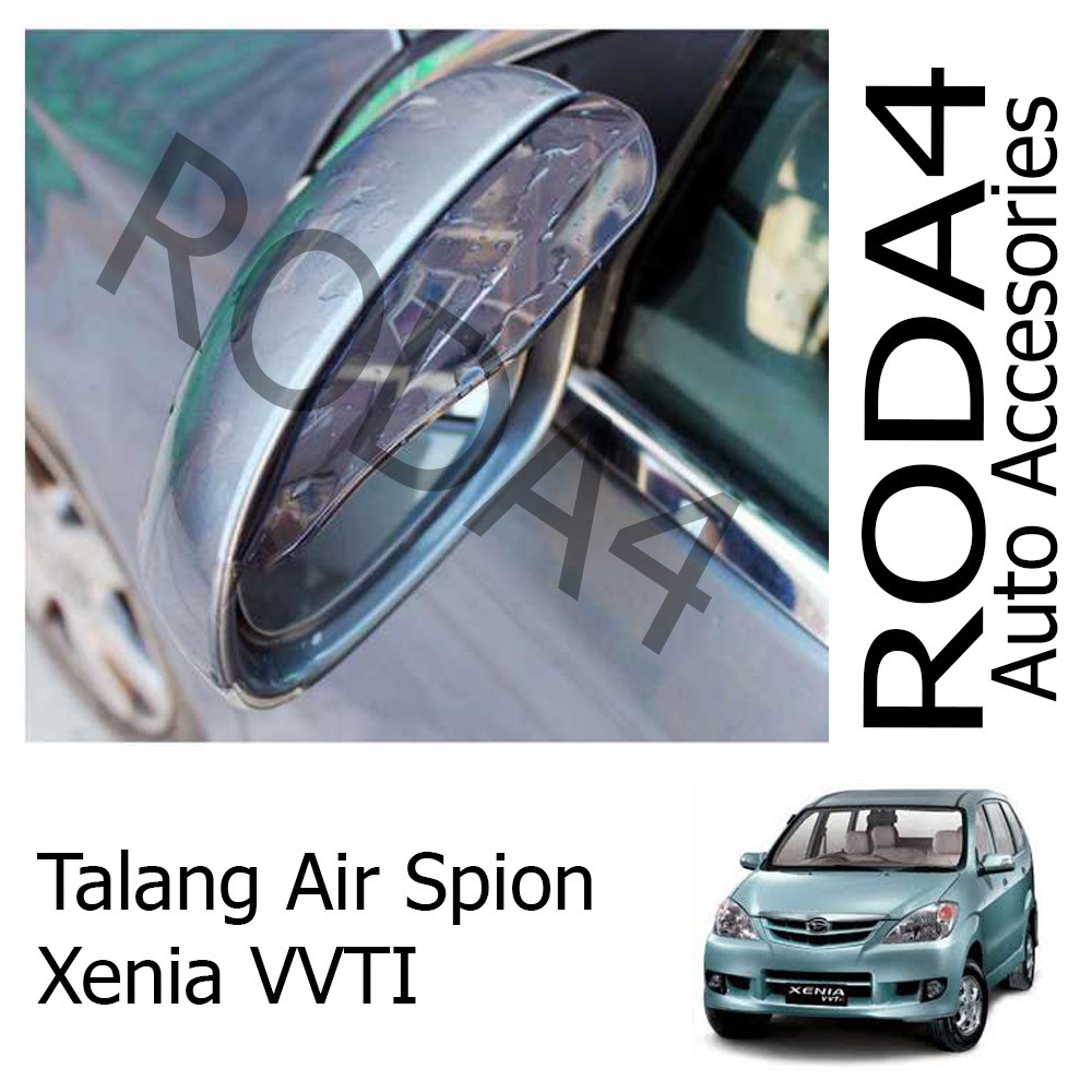 Talang Air / Mika Pelindung Spion Mobil dari Hujan (1 Set Isi 2) Xenia vvti