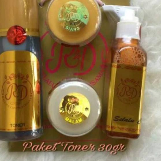PRODUK TERBARU Cream RD123 Gold 30gr Original (Beli 6 paket, free 1 paket)/rinna diazella kemasan la