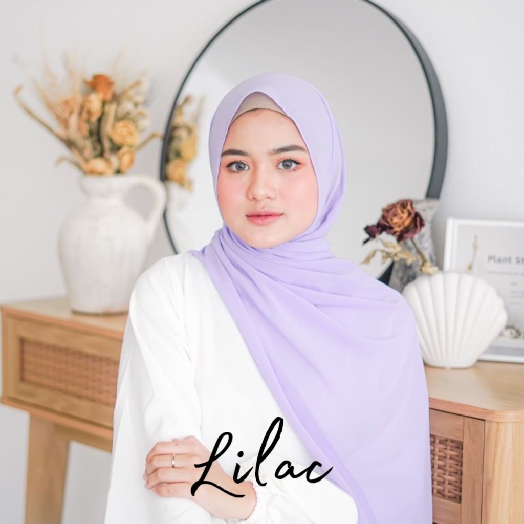 [PROMO] PASHMINA CERUTY BABYDOL / JILBAB / TERMURAH / PASHMINA / KERUDUNG PASHMINA CRUTY / GOJEK/OCD-CERUTY LILAC