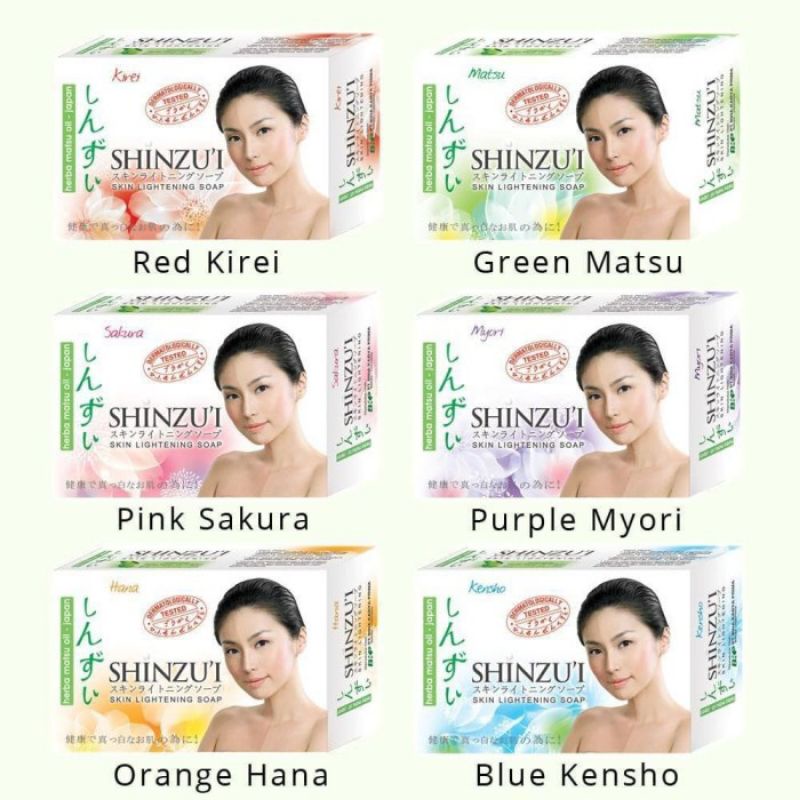 SHINZUI Skin Lightening Bar Soap 85 gr - Sabun Batang shinzui 85GR