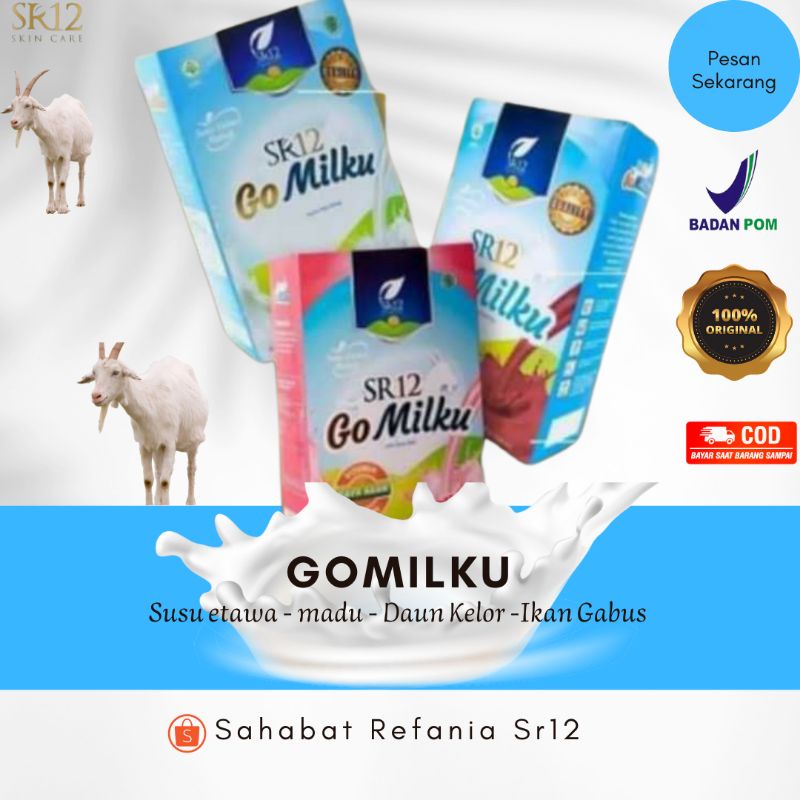 

Gomilku Sr12 Susu Kambing Etawa/Susu Asam Lambung/Susu Nafsu Makan Penambah Berat Badan Anak dan Dewasa/Susu Maag Kronis/Susu Nyeri Sendi/Susu Asam Urat