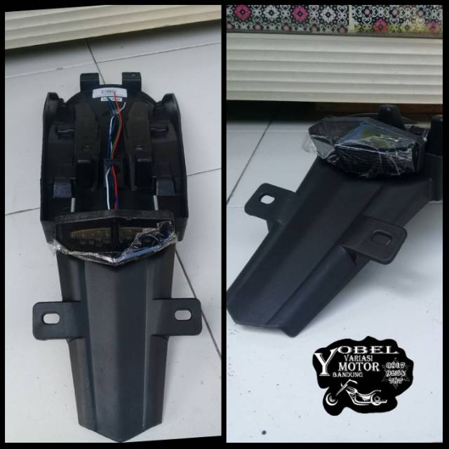 Under Trail Tail Stop Lamp Honda Crf 150 Spakbor Lampu Belakang Dan Sein Sen Dan Plat Nomor Crf
