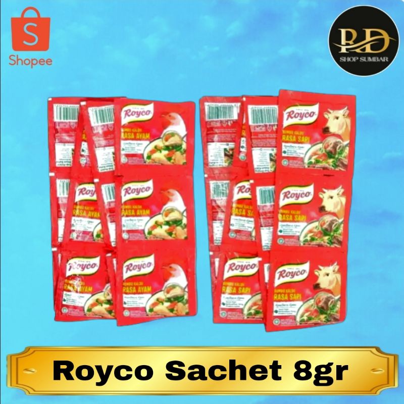 

ROYCO Ayam | Sapi 8gr - 1 Renceng (12 Sachet)