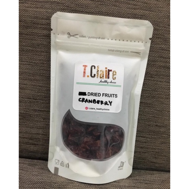 

Dried Cranberry 50gr