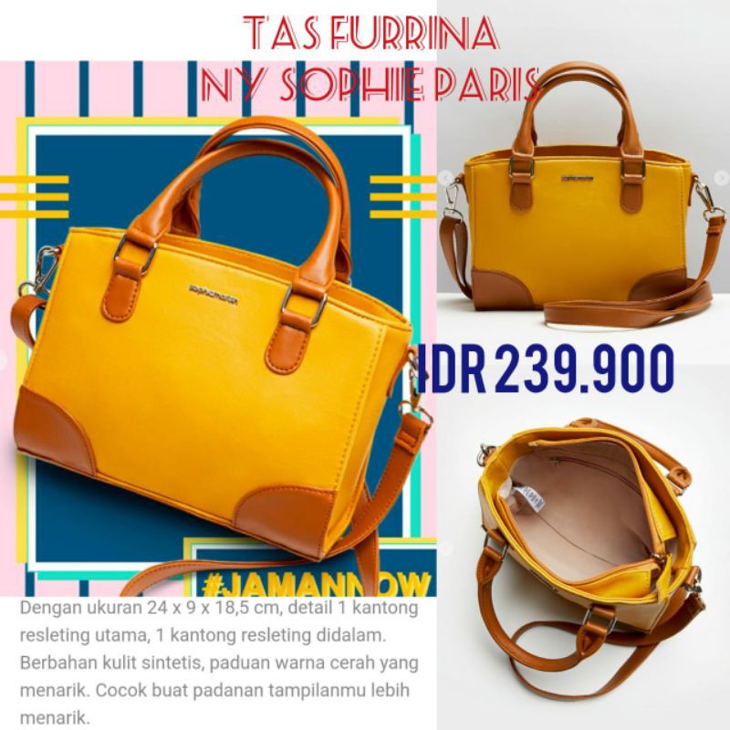 Tas FURRINA SOPHIE MARTIN PARIS PROMO