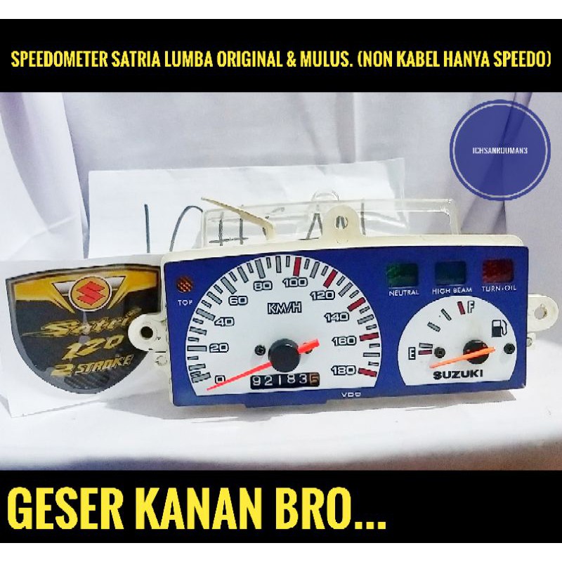 spedometer speedometer spido satria lumba satria 2 tak