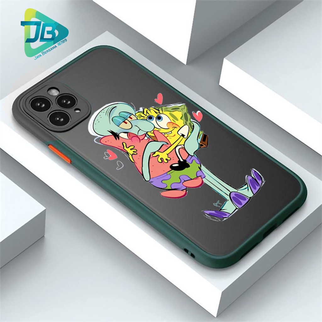 SOFTCASE DOVE SPONGEBOB OPPO VIVO SAMSUNG XIAOMI REALME IPHONE ALL TYPE JB5004