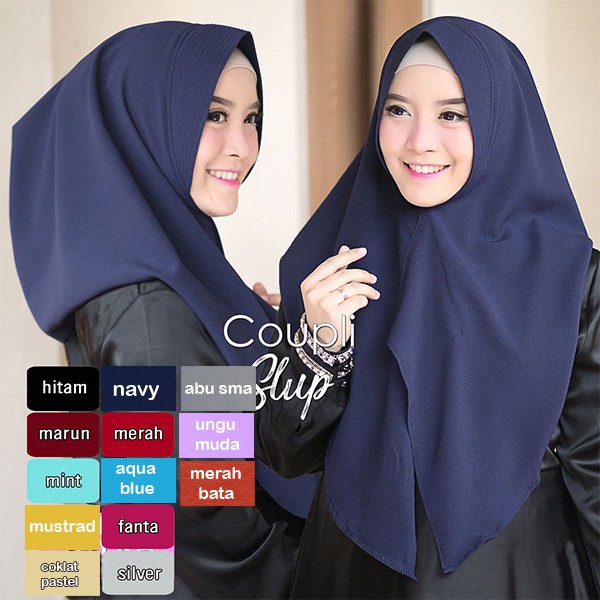 hijab/Jilbab instan Coupli Slup