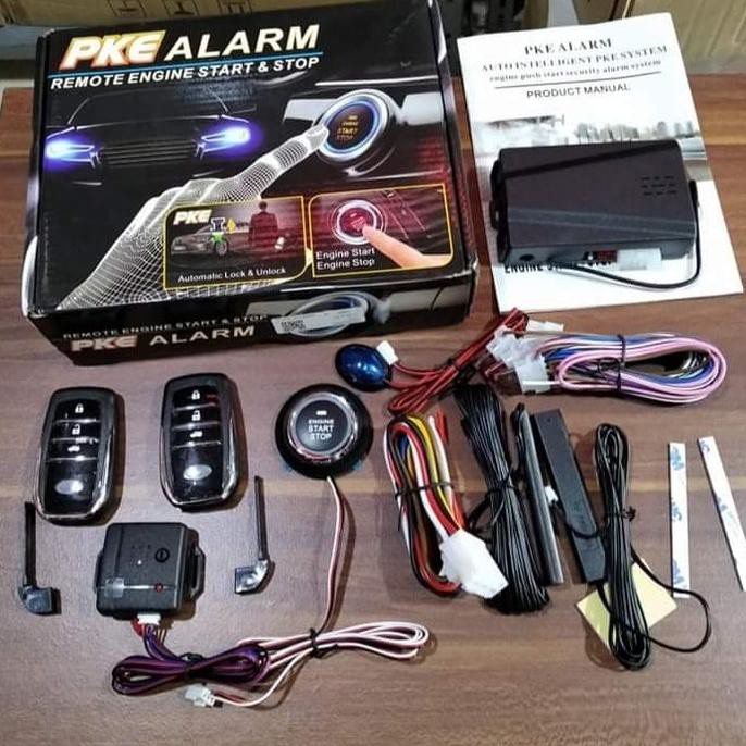 Promo Keyless Pke/Engine Start Stop Mobil/Alarm Pke/Alarm Mobil Terbaru