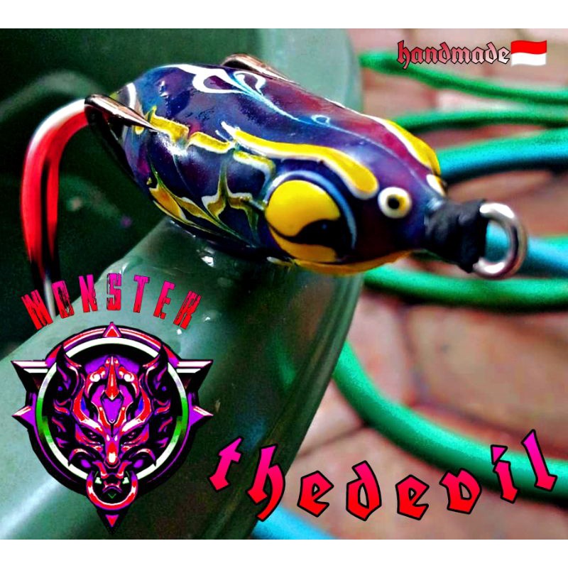 UMPAN CASTING SOFTFROG 5CM TERBARU/UMPAN TIRUAN/UMPAN KARET/UMPAN MANCING/LURE/UMPAN IKAN GABUS
